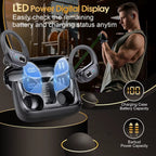 Original  HD65 TWS Bluetooth V5.4 Headphones Wireless LED Digital Display Earphones Noise Reduction Waterproof Headset New