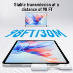 Wireless Type C to HDMI Transmitter Receiver Wireless Extender Kit 30M Audio Transmit for TV Camera Projector Phone
