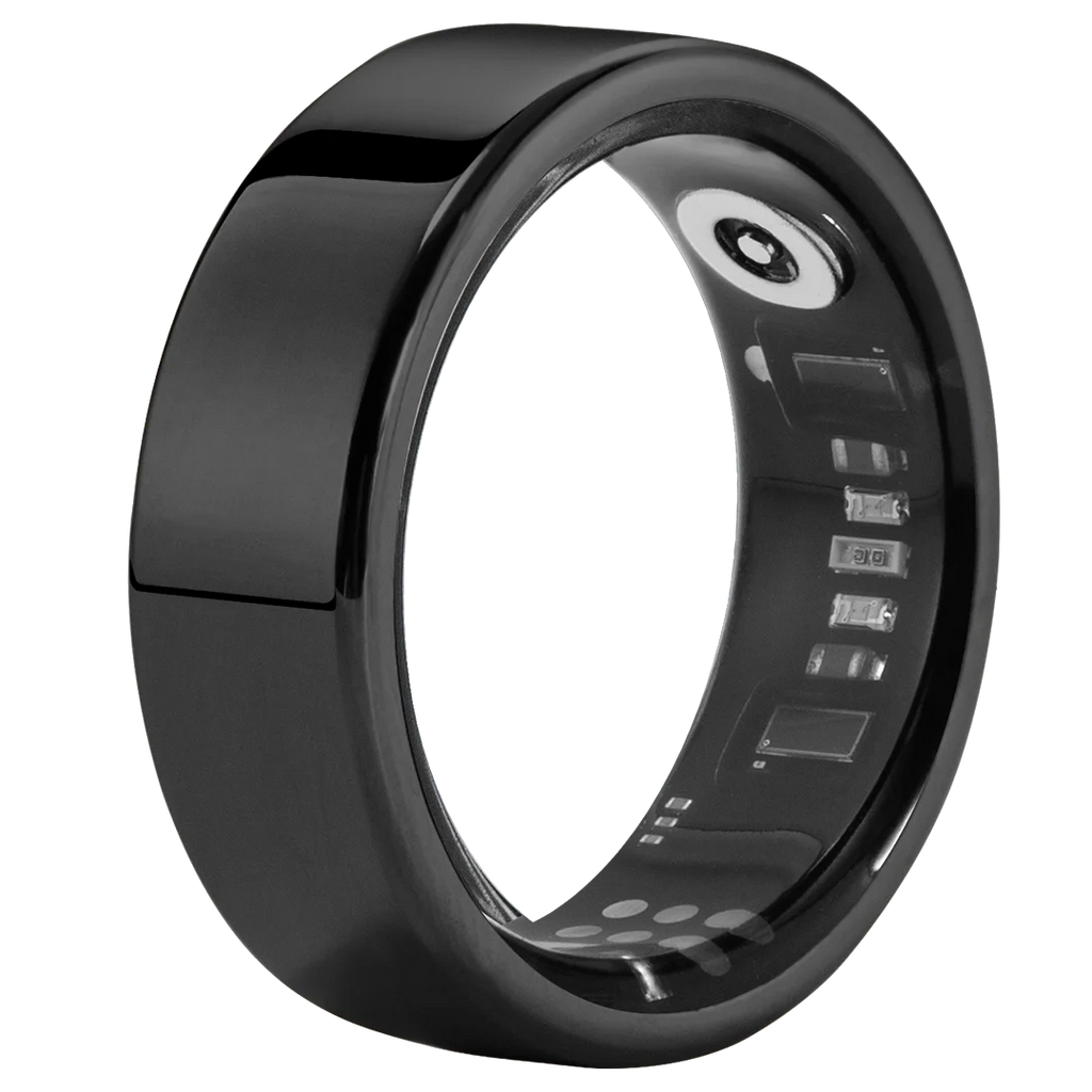Amovan Nova Smart Ring Premium Quality GPS Sports Heart Rate Blood Oxygen Stress Sleep Temperature Monitor Meditation Ring