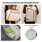 Backpack Unisex New Simple Business Computer Backpack Outdoor Large Capacity Travel Bag Student School Bag Boys