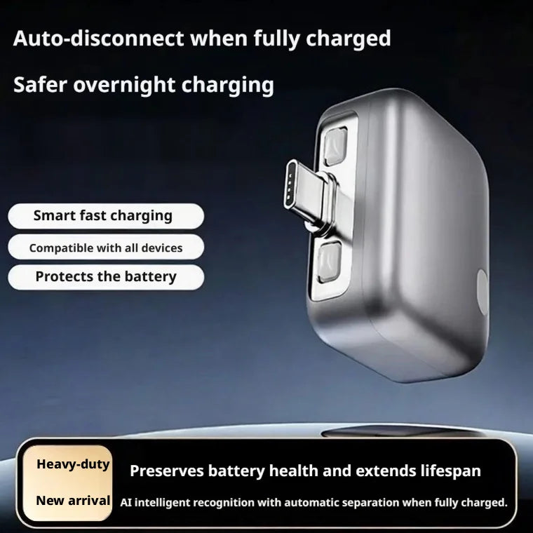 Intelligence Full Charge Separator Protect Battery Health Overcharge Protection Auto Power-Off Suitable for Type-C Devices