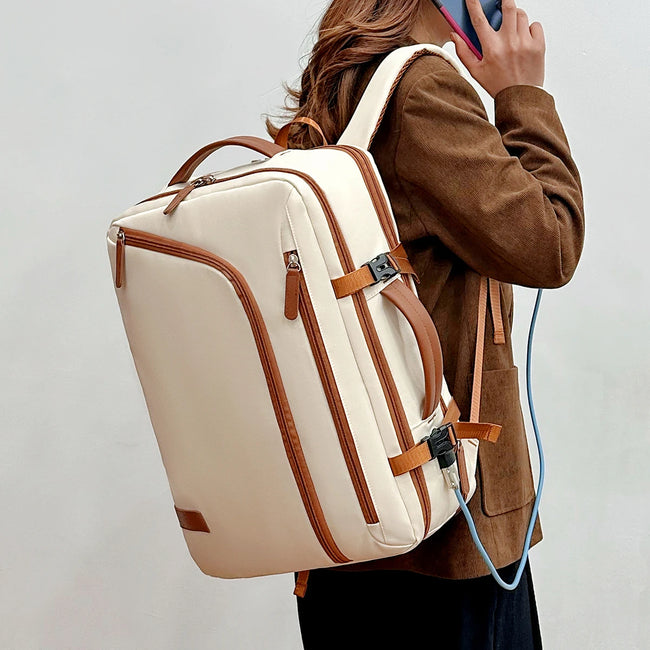Backpack Unisex New Simple Business Computer Backpack Outdoor Large Capacity Travel Bag Student School Bag Main Image