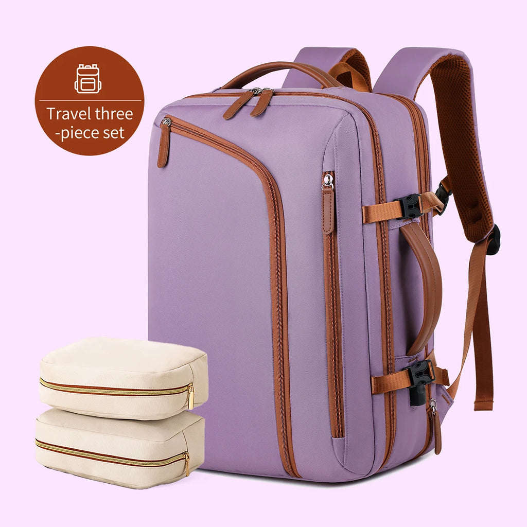 Backpack Unisex New Simple Business Computer Backpack Outdoor Large Capacity Travel Bag Student School Bag Boys