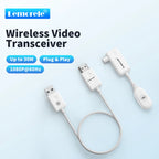 Wireless Type C to HDMI Transmitter Receiver Wireless Extender Kit 30M Audio Transmit for TV Camera Projector Phone