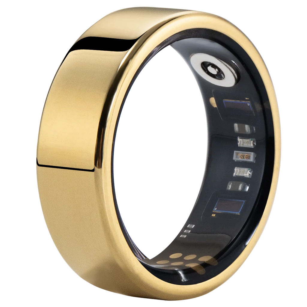 Amovan Nova Smart Ring Premium Quality GPS Sports Heart Rate Blood Oxygen Stress Sleep Temperature Monitor Meditation Ring