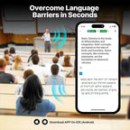 Real Time Translator Headphones AI Language Translation Earbuds 144 Languages & Accents 3 in 1 OWS Ear Buds for Business