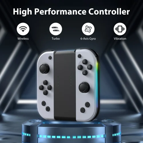 JoyPad Switch Controller Lateral Luminescence Joy Cons
