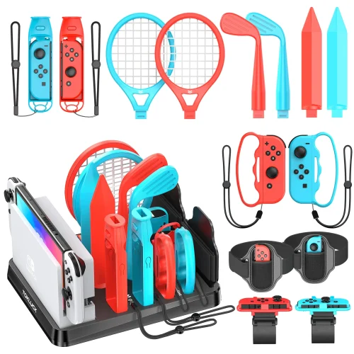 Accessories Kit for Storage Stand for Nintendo Switch