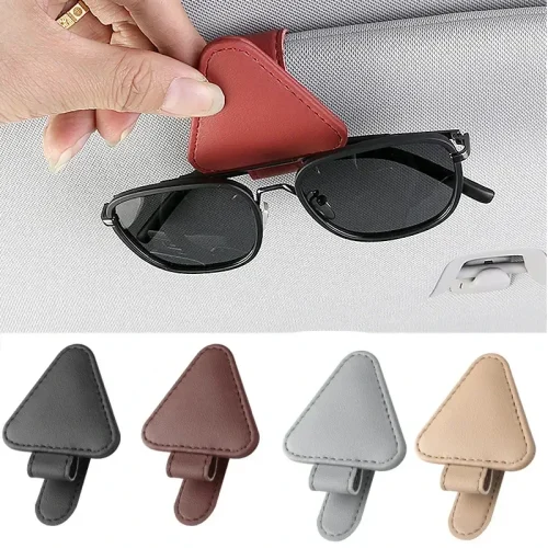 Universal Sun Visor Clip Sunglasses Holder Car Glasses