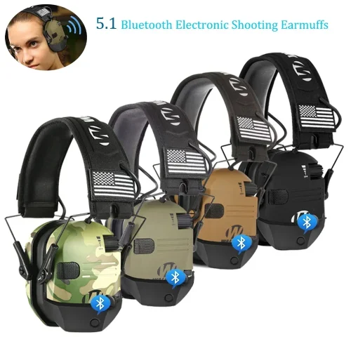 Anti noise Shooting Headset Electronic Shooting Earmuffs
