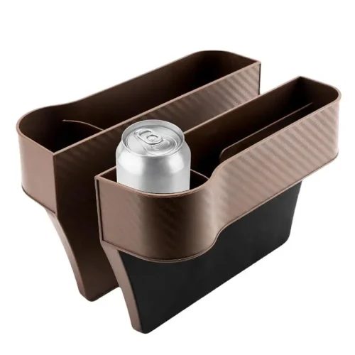 Storage Box Universal Auto Seat Organizer Box Cup Holder