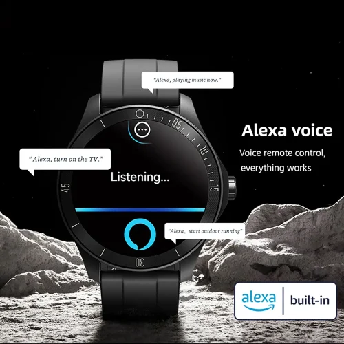 Men Woman Smart Watches Build in Alexa Bluetooth Call