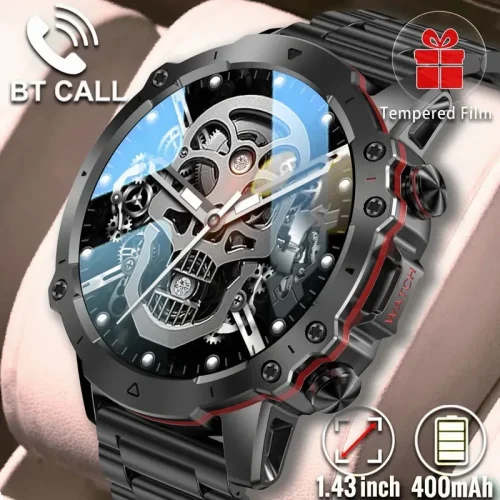 2023 New Smart Watch Men’s Bluetooth Call Android IOS Mobile