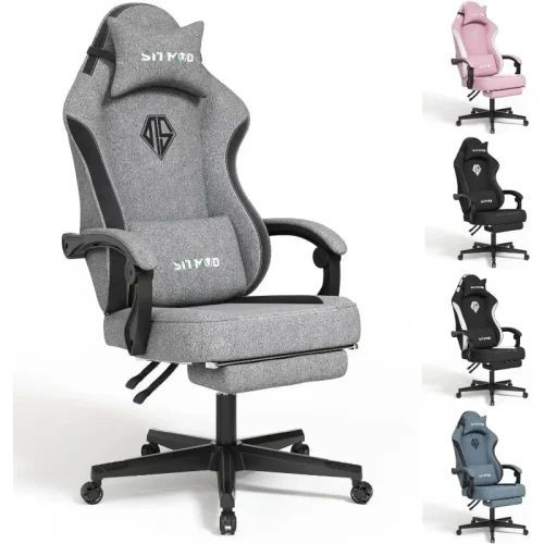 SITMOD Gaming Chairs for Adults with Footrest Computer