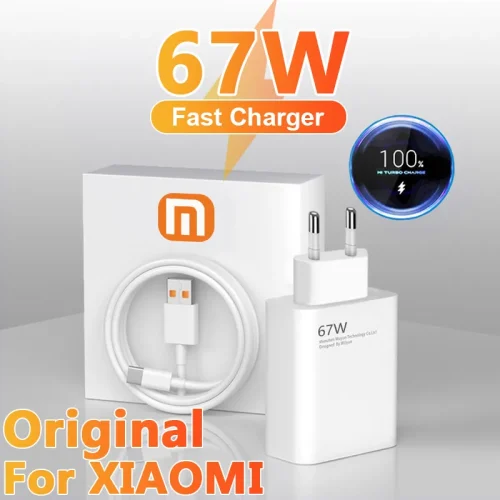 67W Original Fast Charger For Xiaomi Mi 13 12 11 Ultra