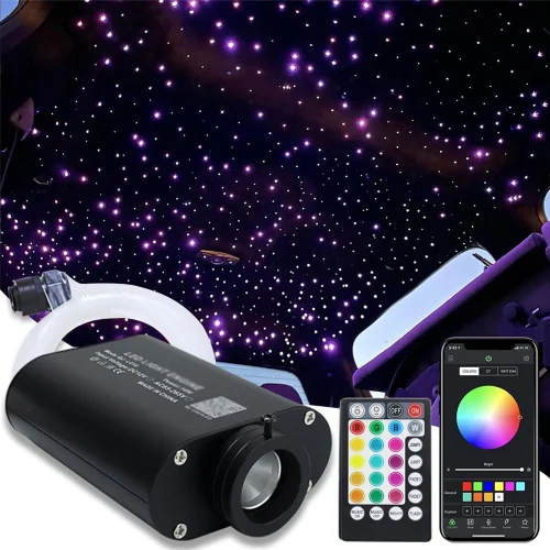 Twinkle Fiber Optic Lights Star Ceiling Lighting Kits 450pcs