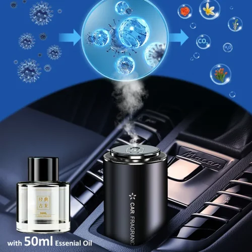 Universal Car Air Fresheners with 50ml Cologne Essential Oil