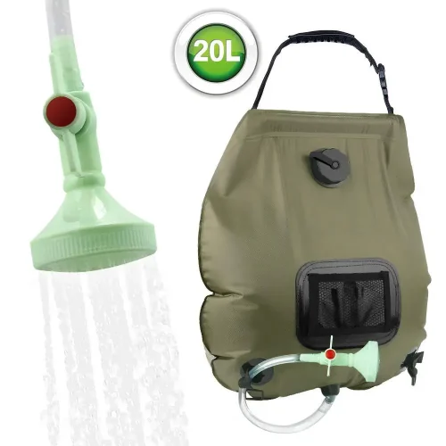 20L Outdoor Bathing Bag Solar Hiking Camping Shower Bag