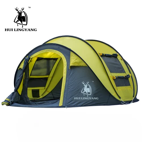 tent outdoor automatic tents throwing pop up waterproof camping