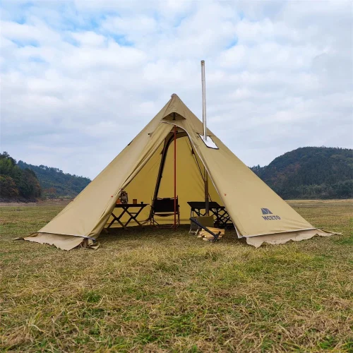 Camping Pyramid Teepee Lightweight Outdoor Backpacking