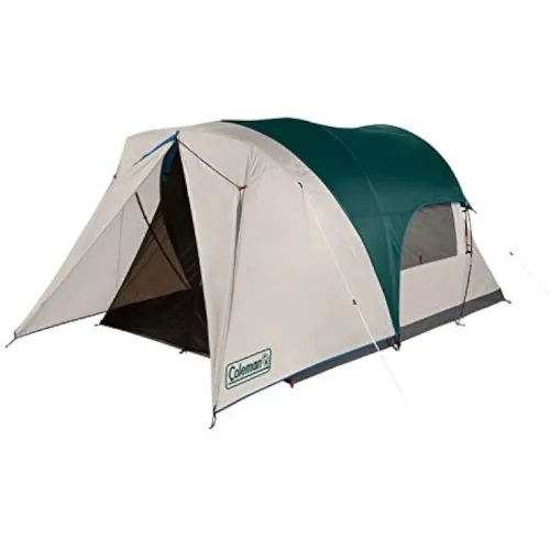 Coleman Cabin Camping Tent with Screened Porch 4 to 6 Person