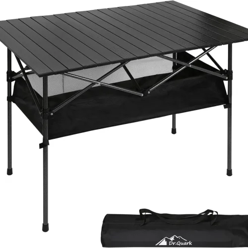Camping Table Ultra Compact Aluminum Folding Large Storage