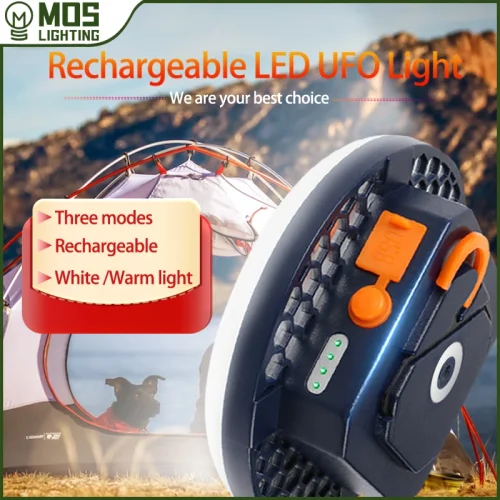 Tent Light Rechargeable Lantern Portable Emergency Night