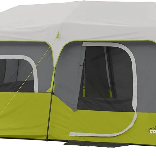 DUTRIEUX 9 Person Instant Cabin Tent 14 x 9 Green