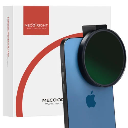 Mecoright Smartphone Filter 72mm Ring Cold Shoe phone holder