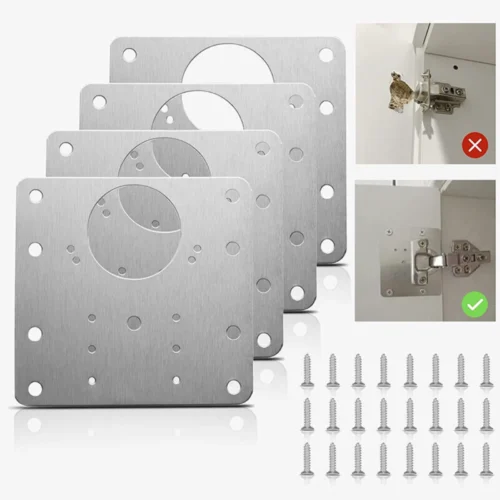 Hinge Repair Plate for Cabinet Stainless Steel Hinge Repair